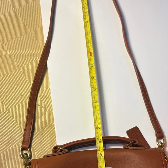 Vintage Coach Station Crossbody Bag - British Tan- never used!!! - Picture 14 of 14